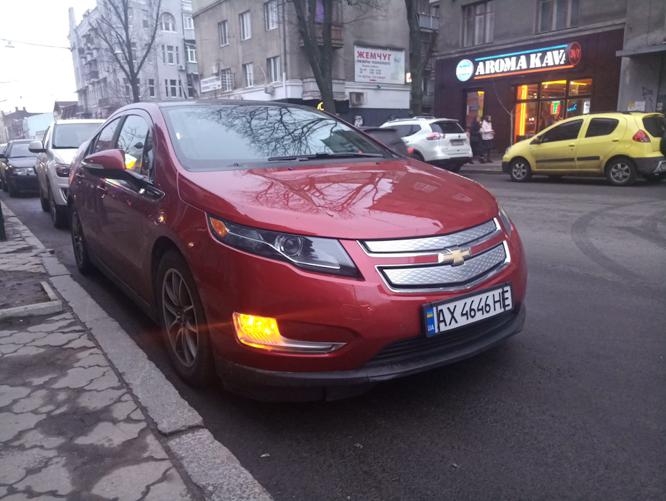 Лампи для заміни світла в габаритах Chevrolet volt 1