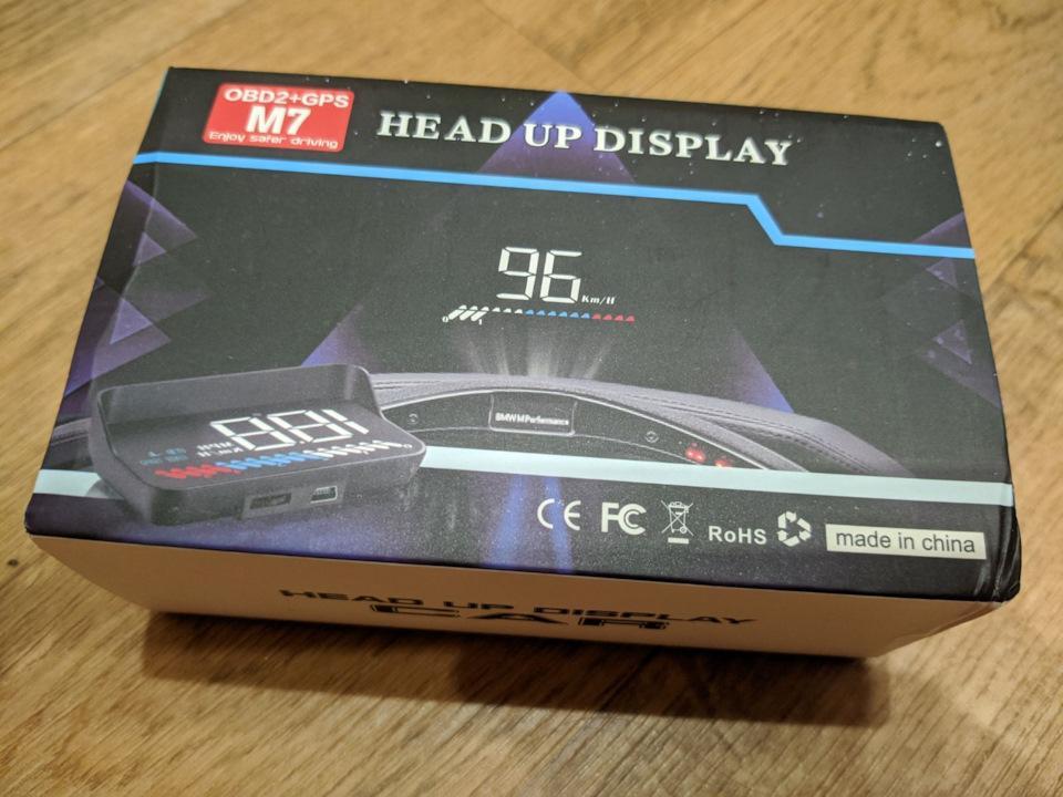 2021.09.23 Проекція швидкості на лобове скло - head up display (HUD) 1