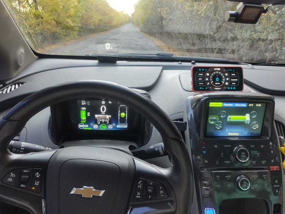 2021.09.23 Проекція швидкості на лобове скло - head up display (HUD) 3