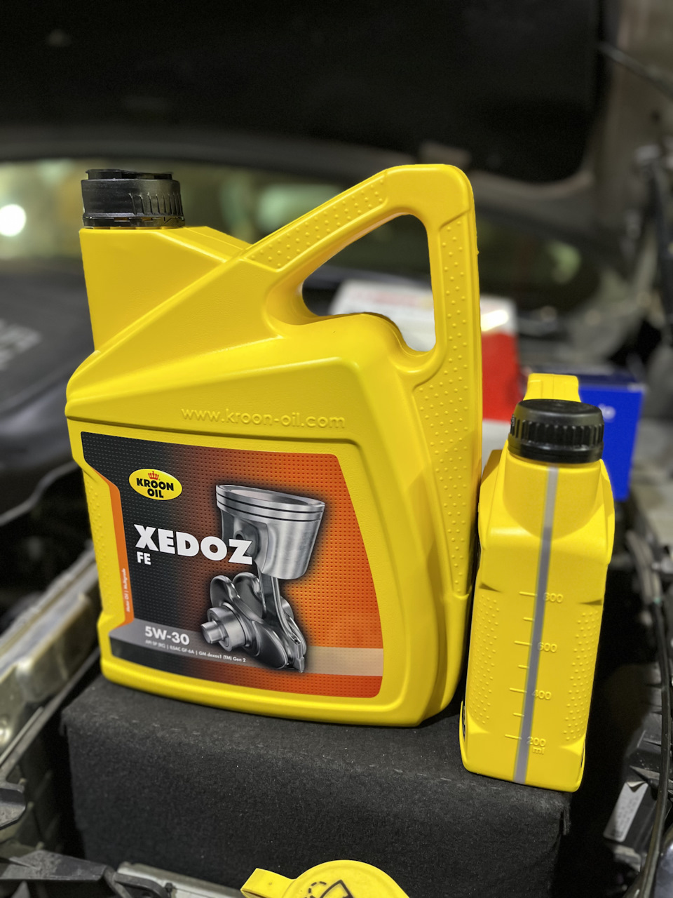 Заміна масла kroon oil 5w30 3