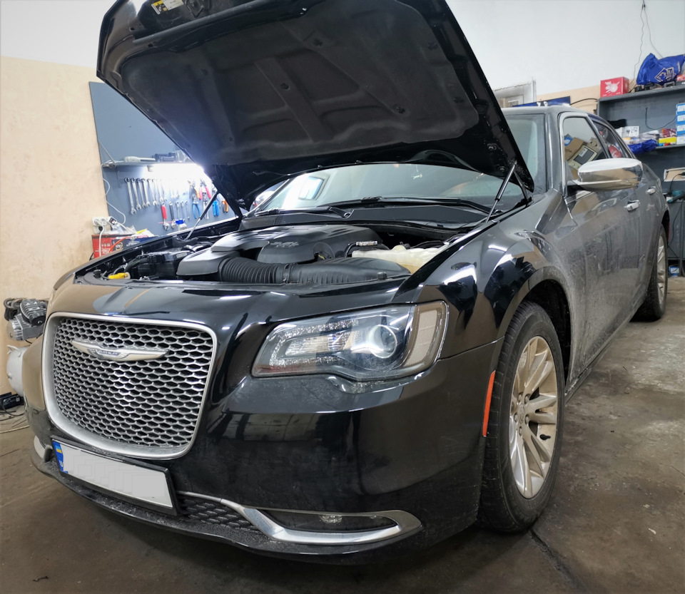 Встановлення ГБО на Chrysler 300C V6 Pentastar USA 2016 р.в. 2