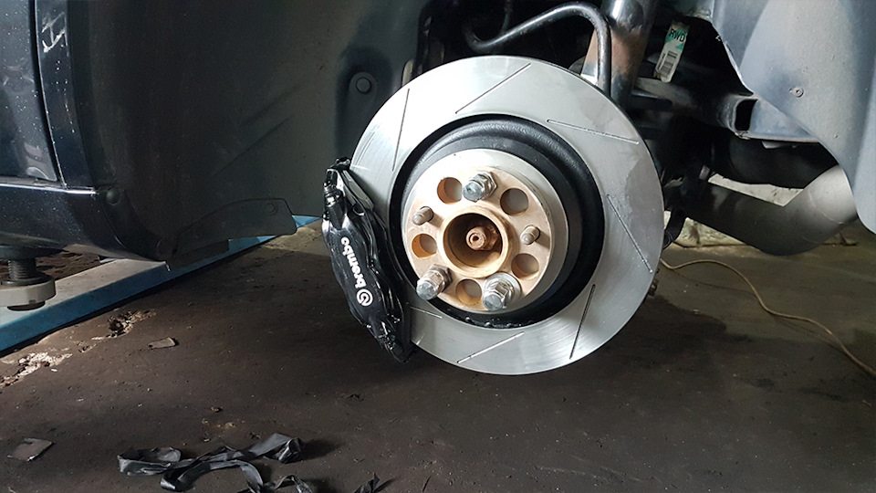 160 - установка супортів brembo 2