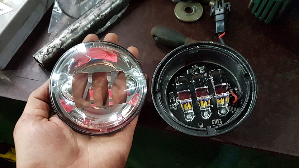 183 - перепакував LED ПТФ 3