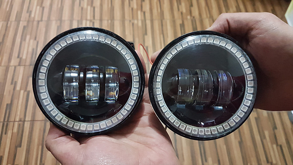 183 - перепакував LED ПТФ 4