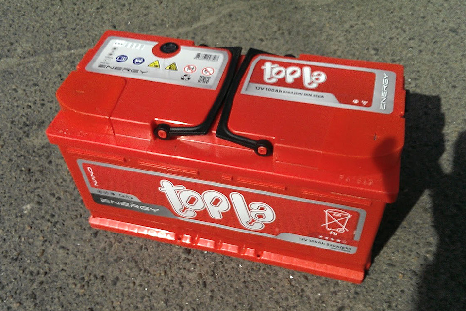 Topla 100ah і пусковий струм 920а 1