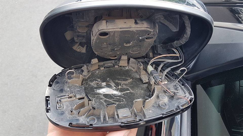 заміна шкаралупи дзеркала + балалайка 3