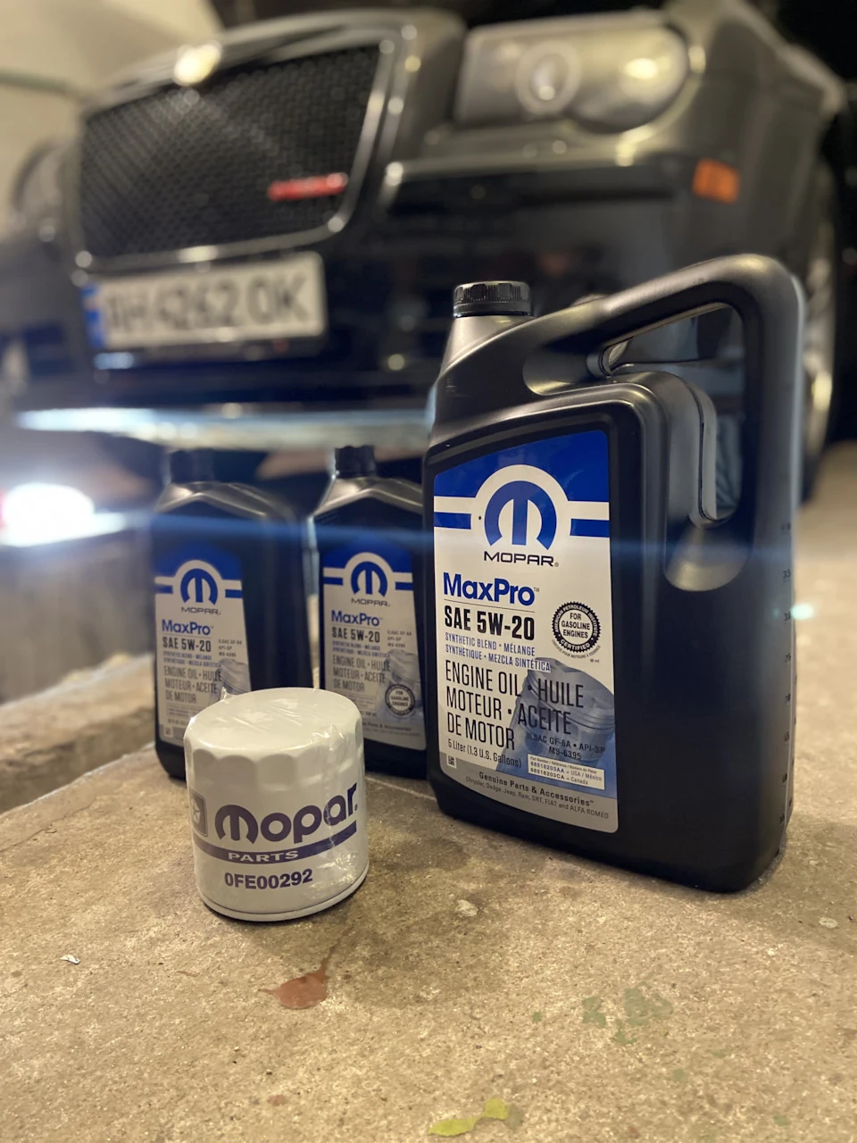 Чергове ТО / Переходимо на олію MOPAR