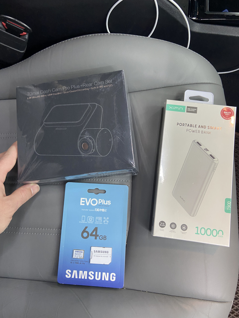 Установка реєстратора 70MAI Dash cam PRO Plus + Rear cam set 2