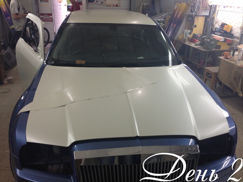 Поклейка плівкою White Pearl 3М+ 1