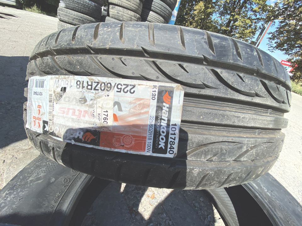 Hankook ventus v12 + ТО 3