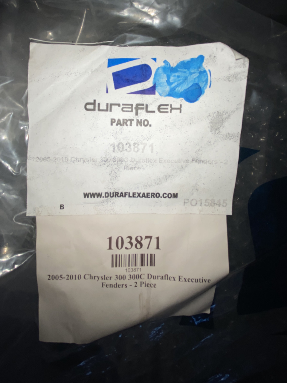 Крила Duraflex FIBREGLASS 3