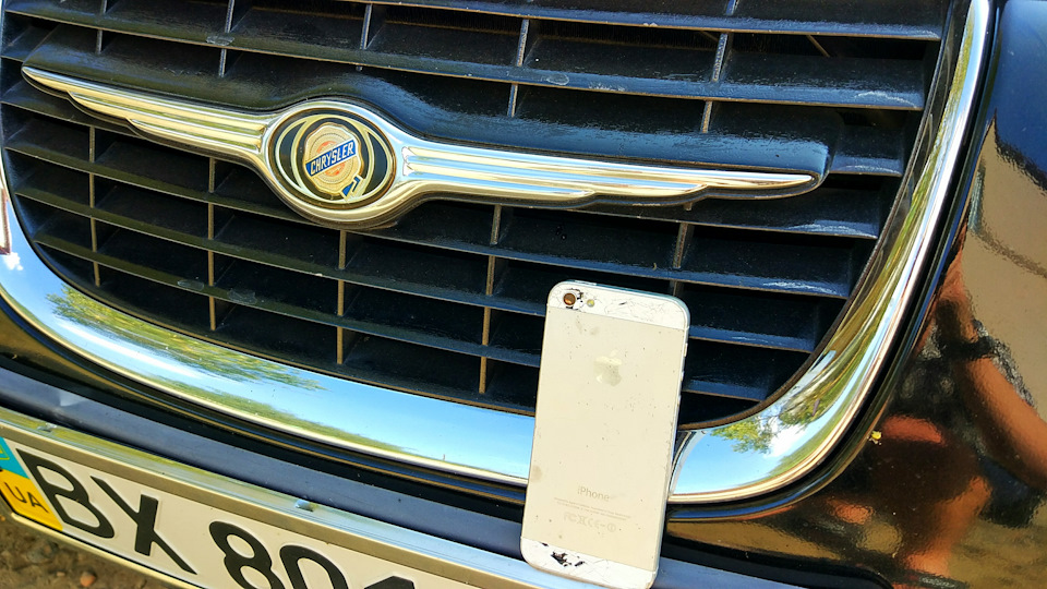 Chrysler VS IPhone 5S. Сутичка тривала недовго. 5