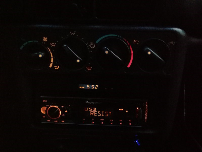 Знову змінив магнітолу. На Pioneer MVH-S510BT 1