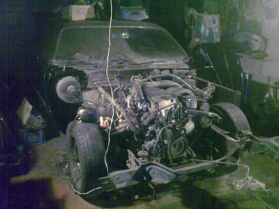 Встановлення дизеля OM606 3.0 24V 5