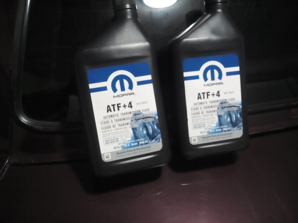 Mopar для ГУРа ATF+4 вместо PSF 2