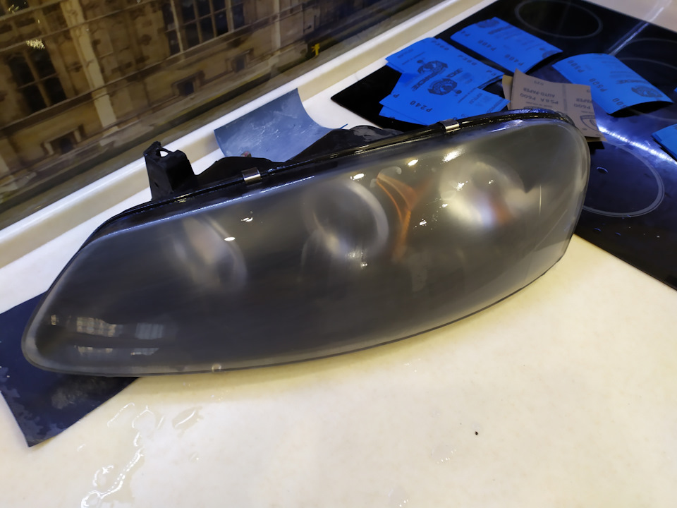 Поліровка фар Sonar для Sebring'a 1