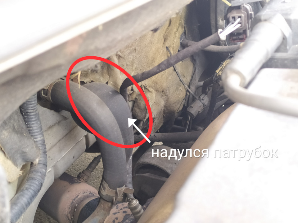 Заміна патрубка пічки 1