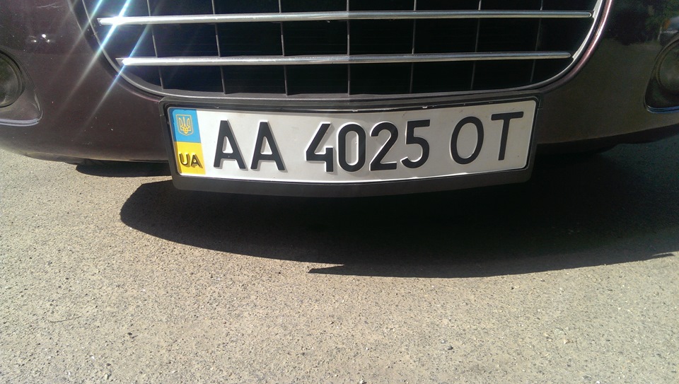 Рамка номерів та посилки 2