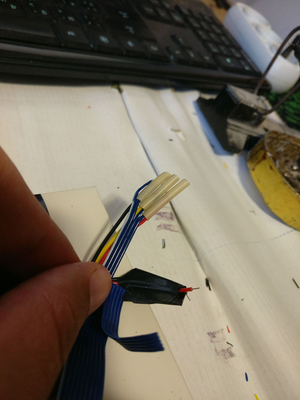 Підключення аудіо ресивера (AUX, Bluetooth, USB, TF card) до штатної магнітоли RD4 Citroen - Peugeot 3