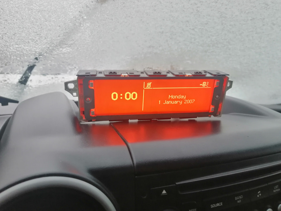 Заміна дисплея тип А на тип C Citroen Berlingo 3