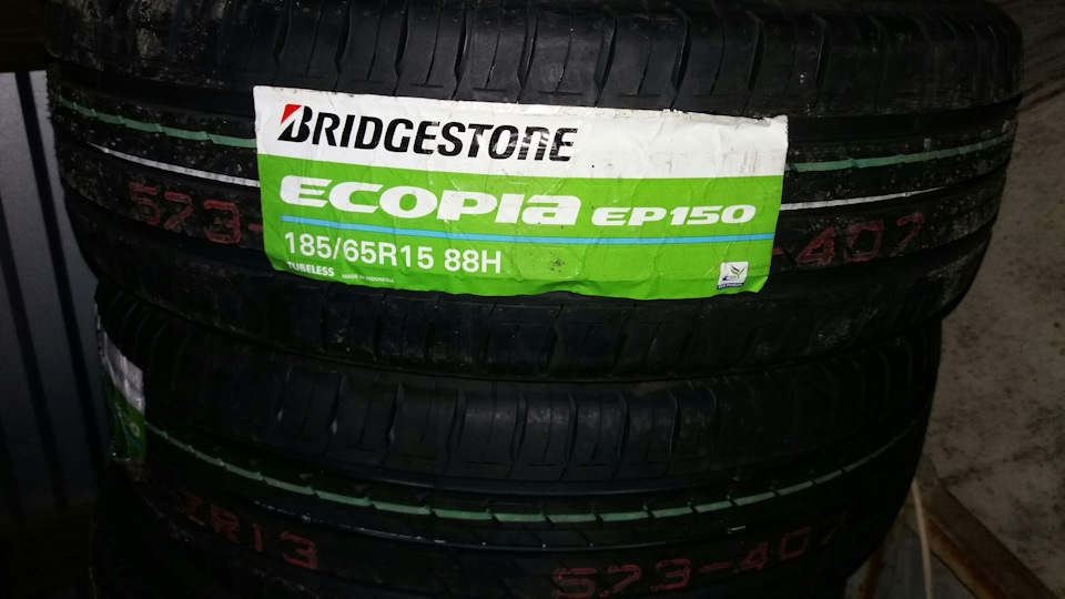 Літні шини Bridgestone Ecopia EP150 1