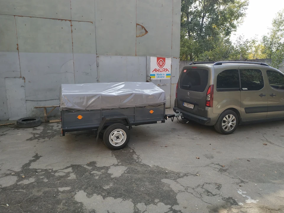 Причіп. Купівля та підготовка до експлуатації.