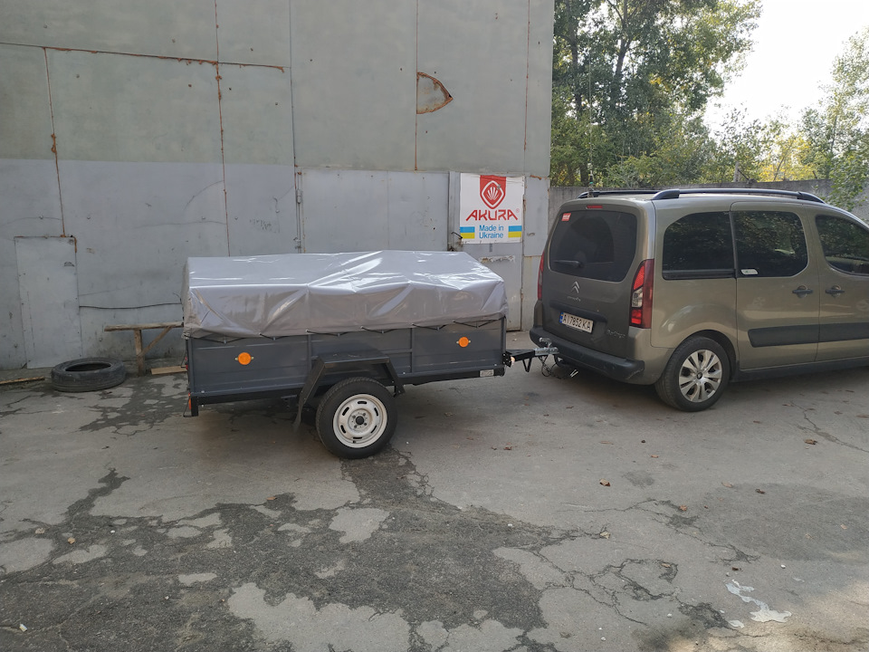 Причіп. Купівля та підготовка до експлуатації. 1