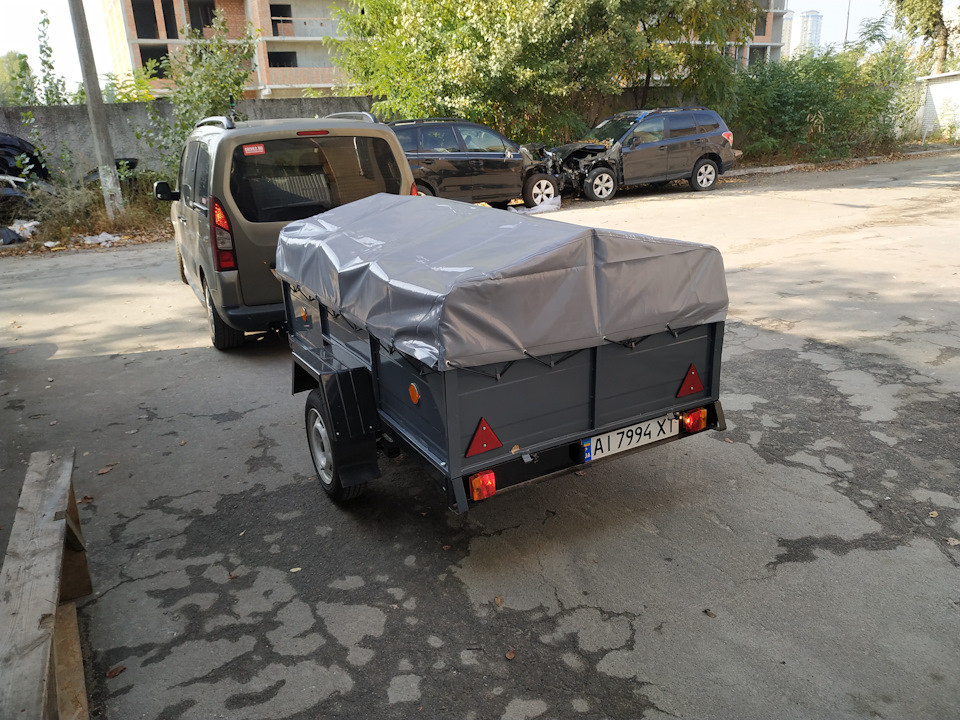 Причіп. Купівля та підготовка до експлуатації. 2