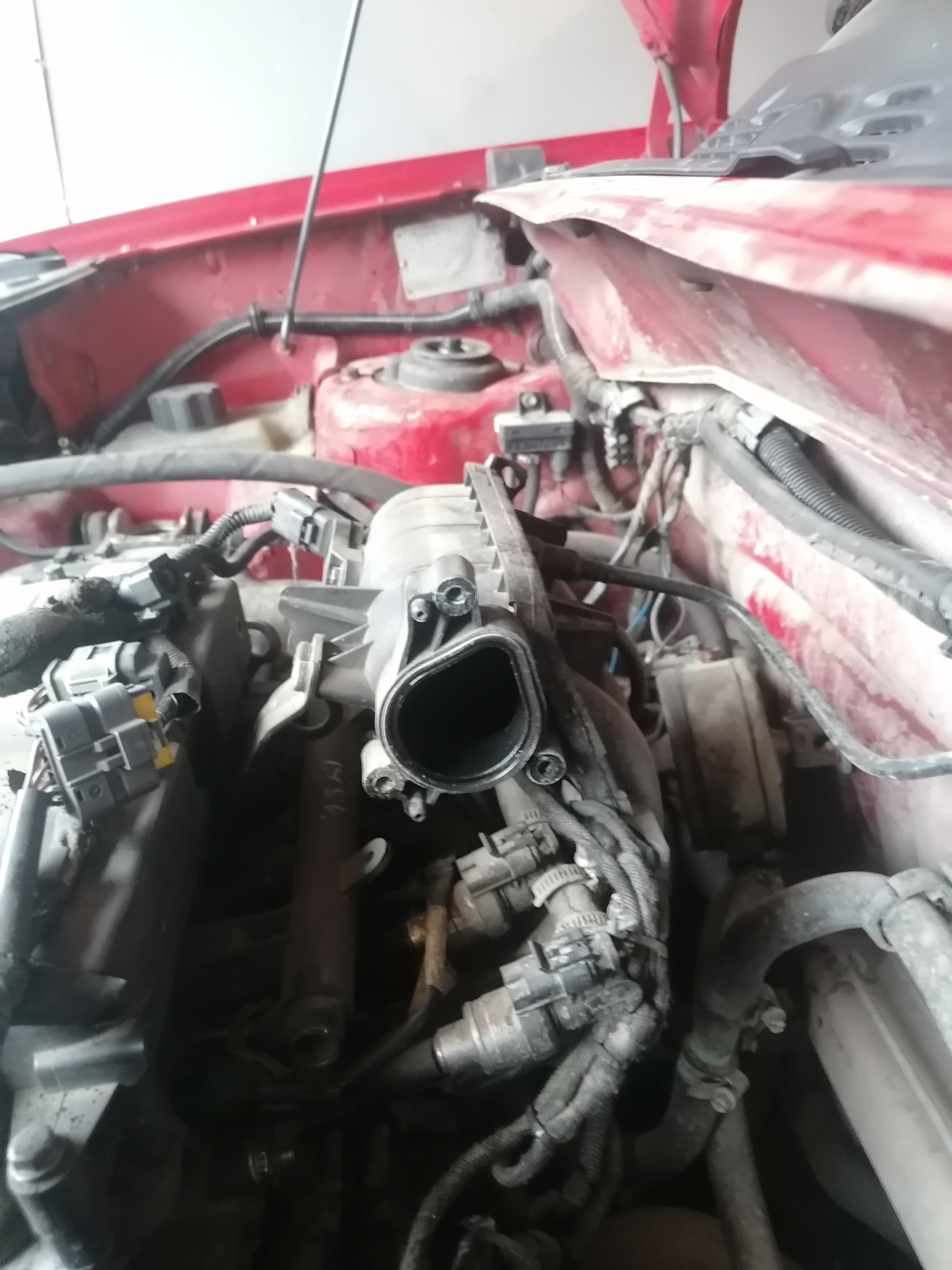 Чистка дросельної заслінки Berlingo 1.4, аварійний режим 1