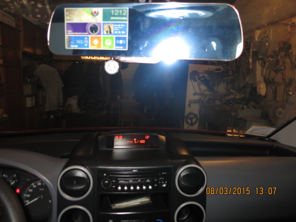 5 дюймів дзеркало- ANDROID+DVR+камера+GPS+FM transmitter+… 1