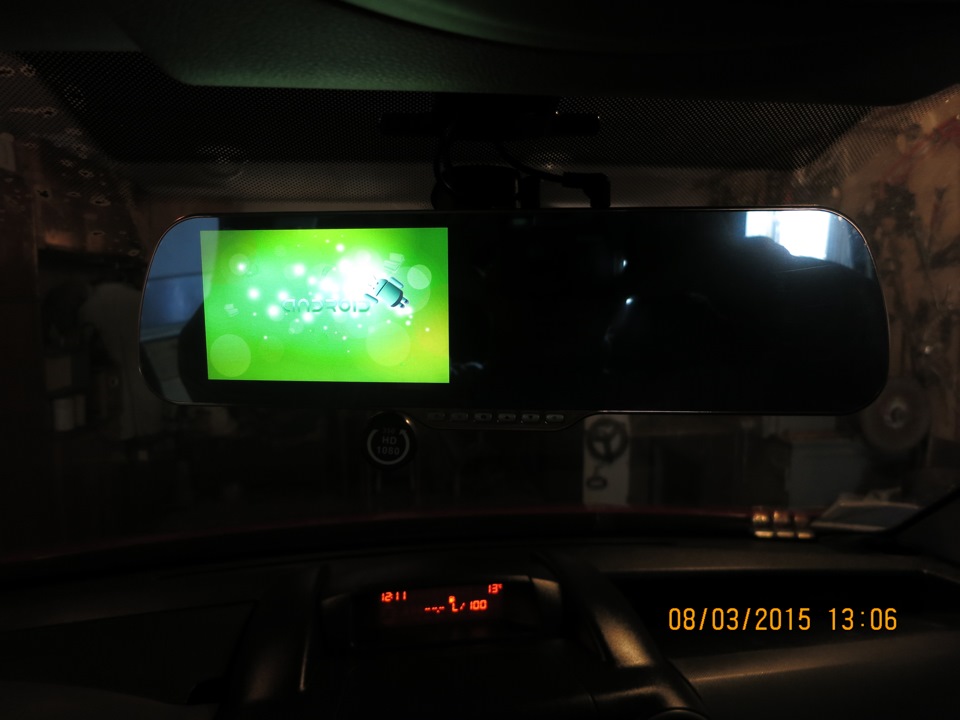 5 дюймів дзеркало- ANDROID+DVR+камера+GPS+FM transmitter+… 3