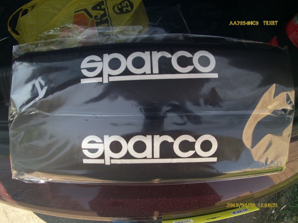 Накладки sparco. 1