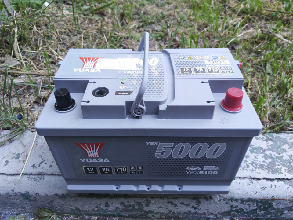 Yuasa YBX5100 Про зарядку кальцієвих (Ca/Ca) акумуляторів 1
