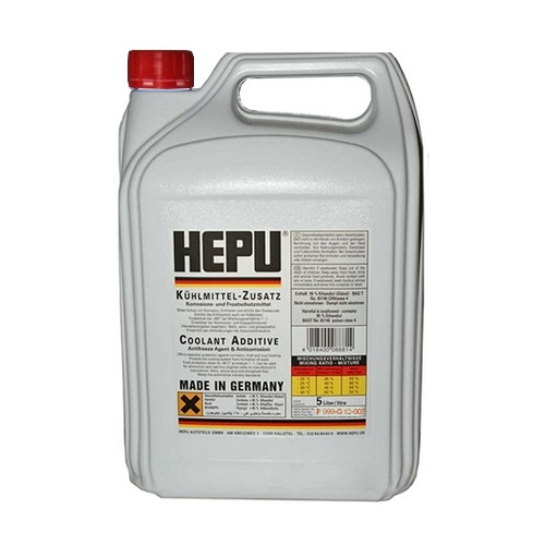 Замовив підігрівач антифризу + антифриз HEPU 5