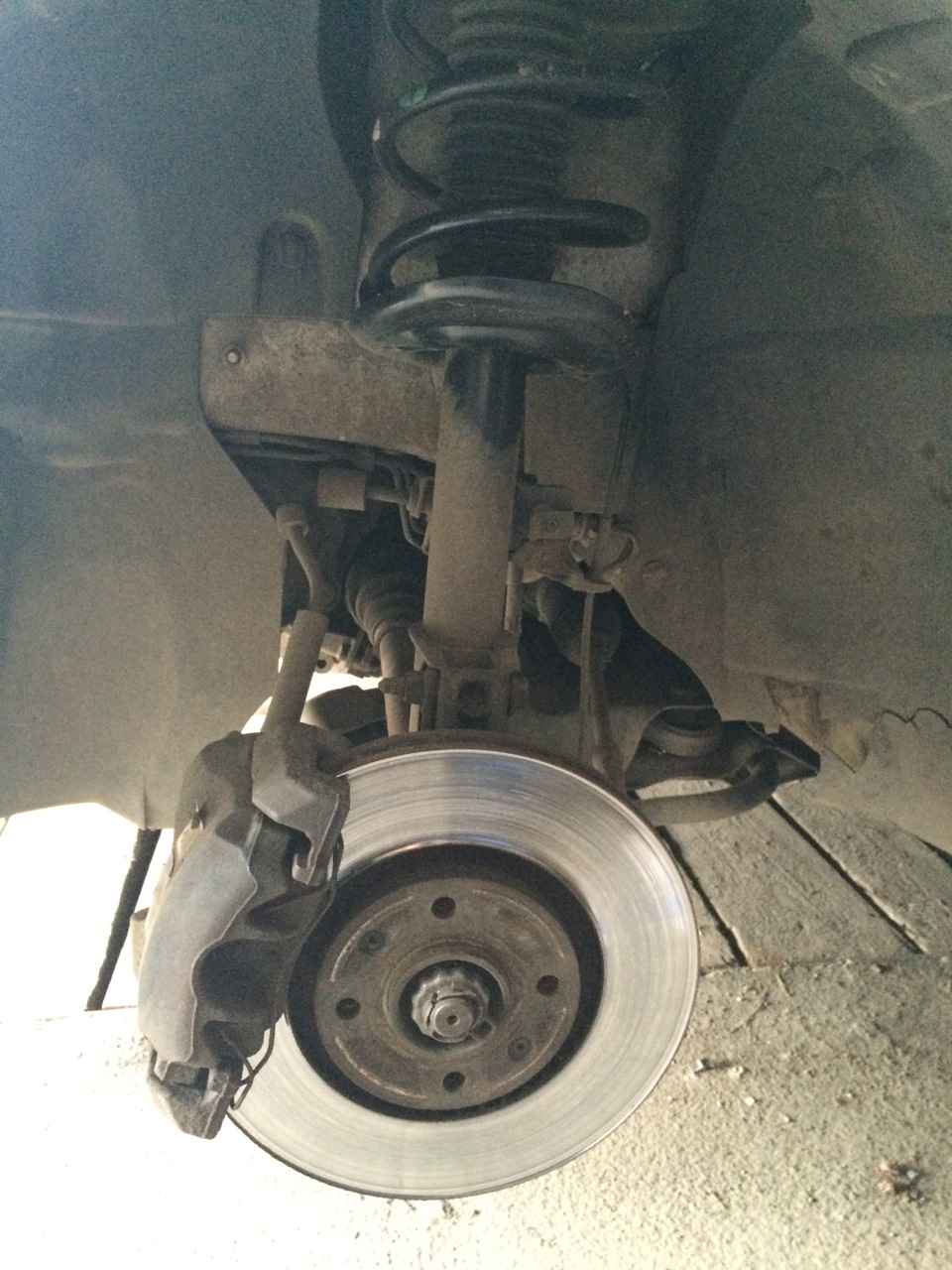 ЗАМІНА ПЕРЕДНІХ СТІЙОК SACHS 4