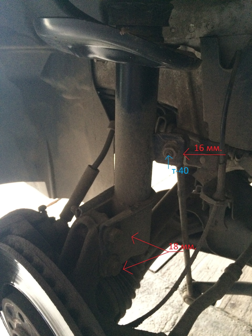 ЗАМІНА ПЕРЕДНІХ СТІЙОК SACHS 5