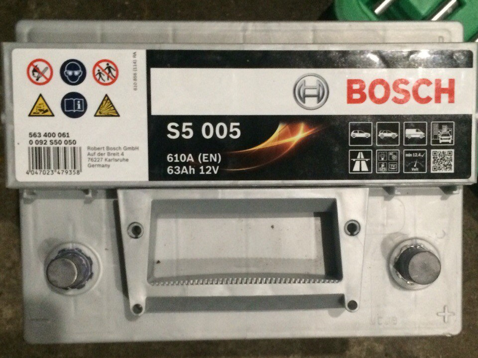 Зимова накладка на морду + новий АКБ BOSCH S5 4