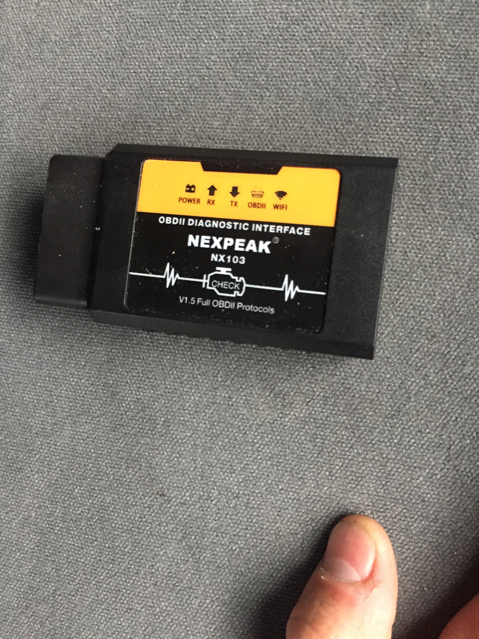 Прикупив ELM 327 OBD2 WiFi Nexpeak nx103 v1.5 1