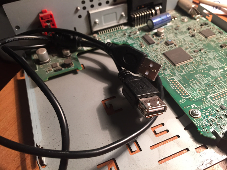Ремонт USB Pioneer MVH-150UB 4