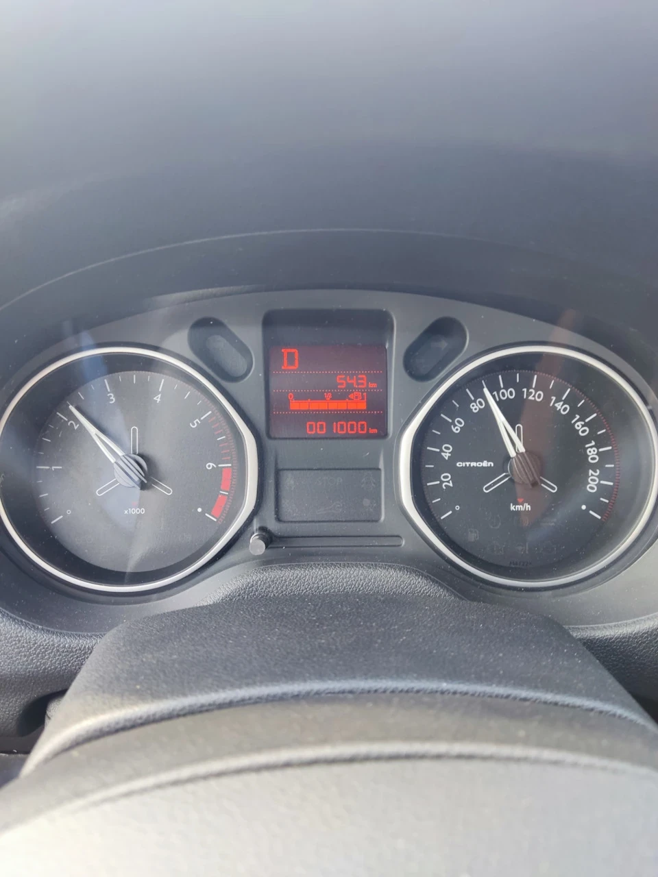 Витрата та перша 1000км