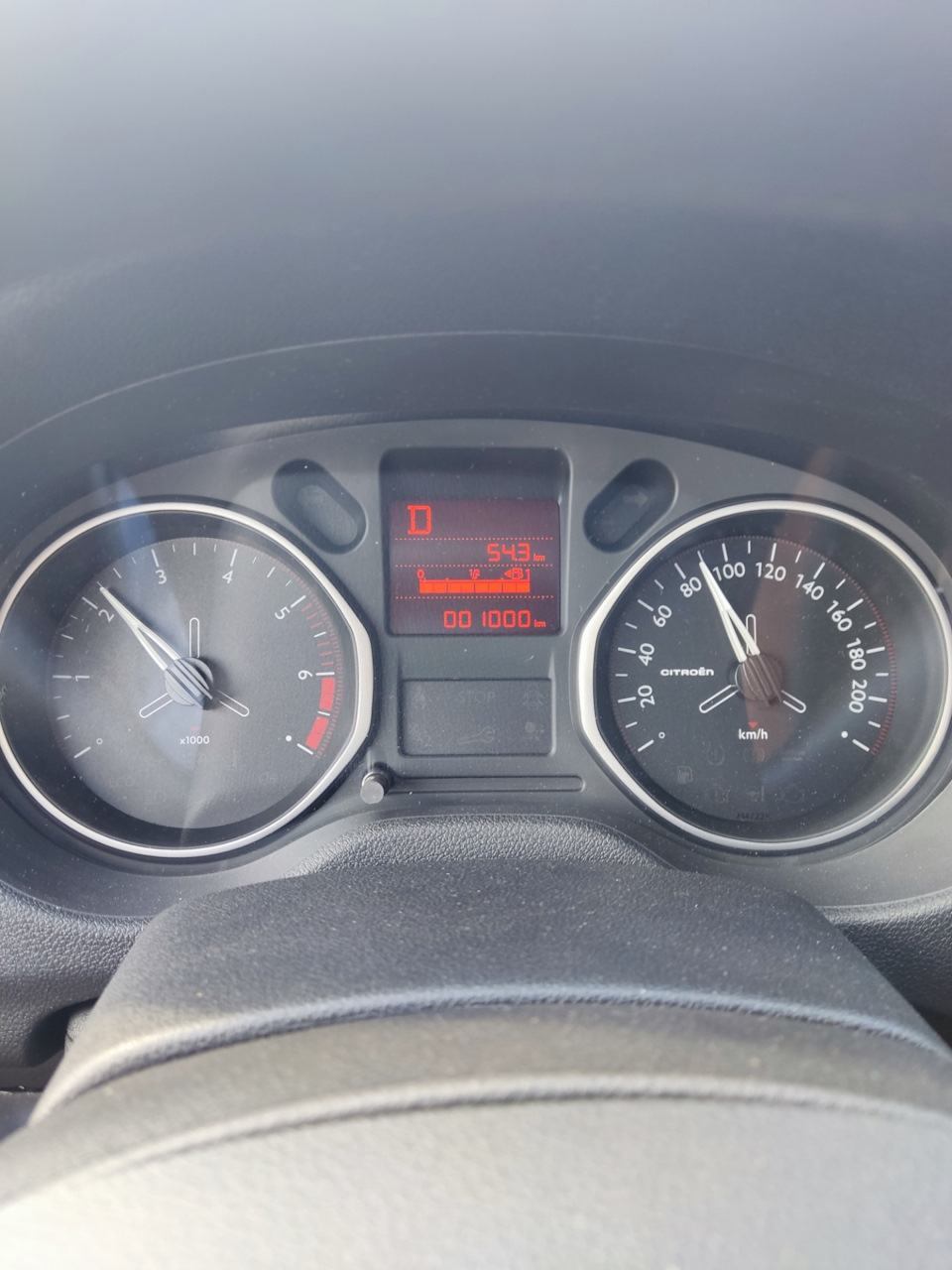 Витрата та перша 1000км 1