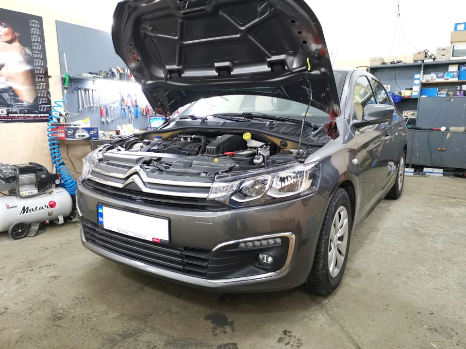 Встановлення ГБО на Citroen C-Elysee 1.6 2019 р.в.