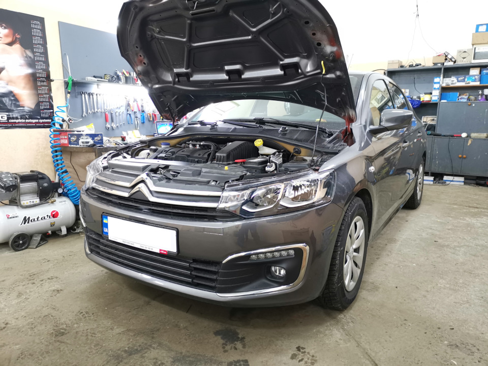 Встановлення ГБО на Citroen C-Elysee 1.6 2019 р.в. 1