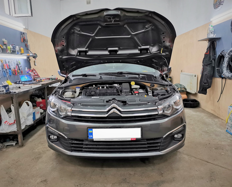 Встановлення ГБО на Citroen C-Elysee 1.6 2019 р.в. 2