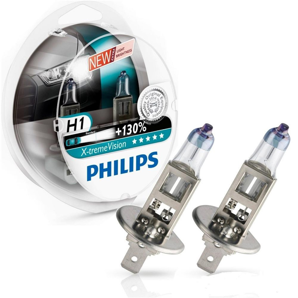 Замінив лампи ближнього та далекого світла на Philips Vision 2