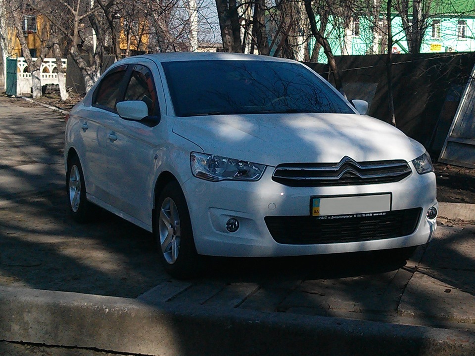 Установил диски на авто 5