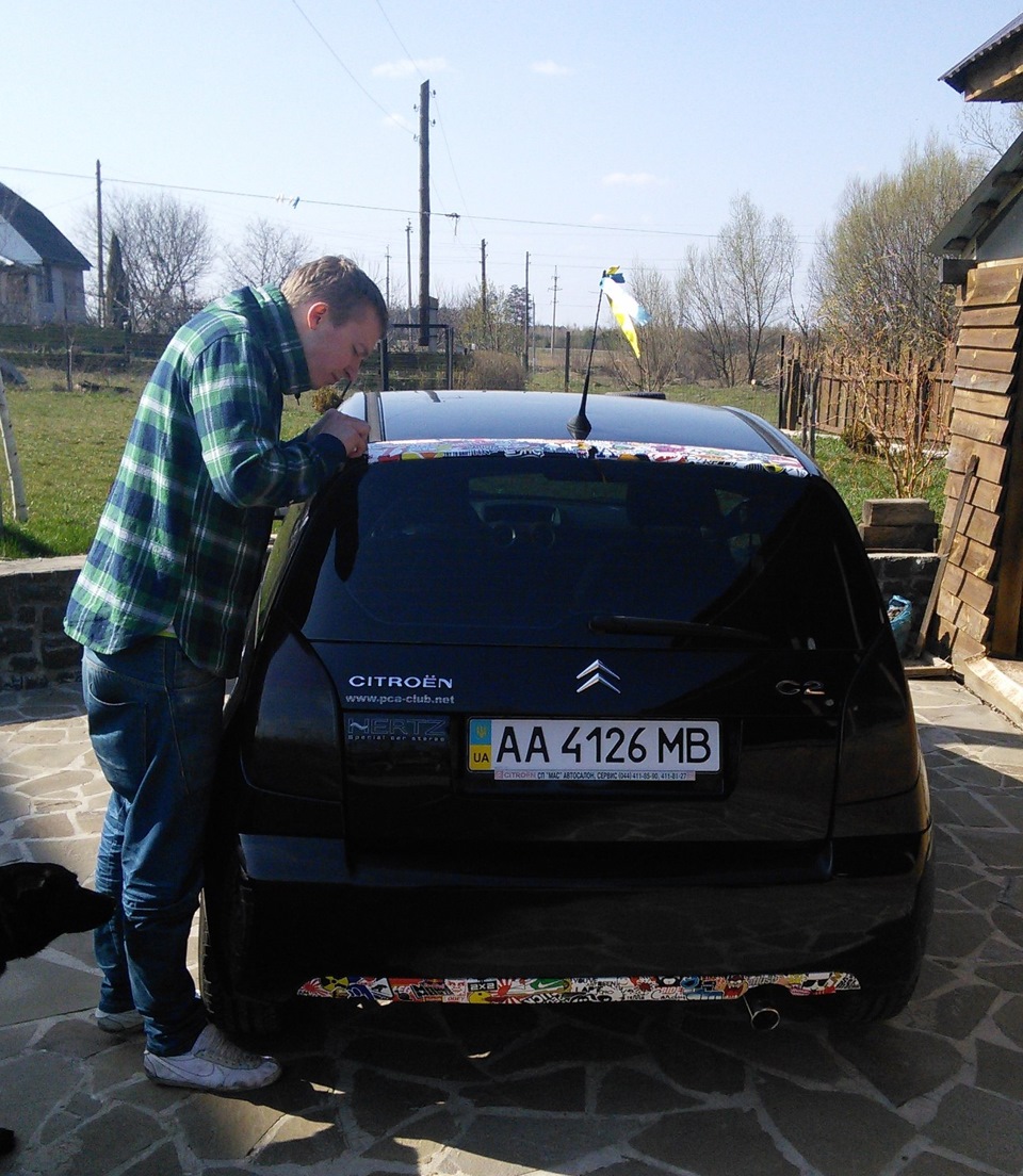 #StickerBombing #Citroen #C2 2