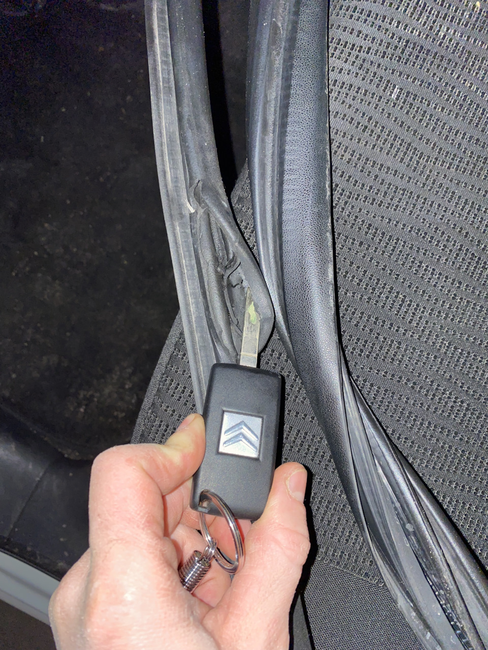 Заміна ущільнювача водійських дверей Citroen C3 Picasso 4