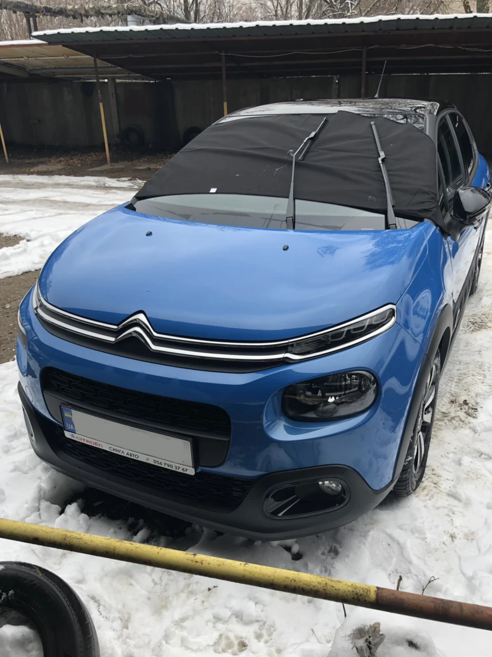 Підняти щітки склоочисника в зимовий час