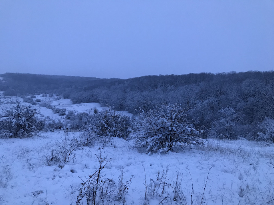 Перший сніг під колесами 1